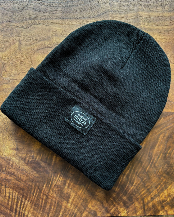 Image is of our one-size-fits-most BCS Logo beanie.